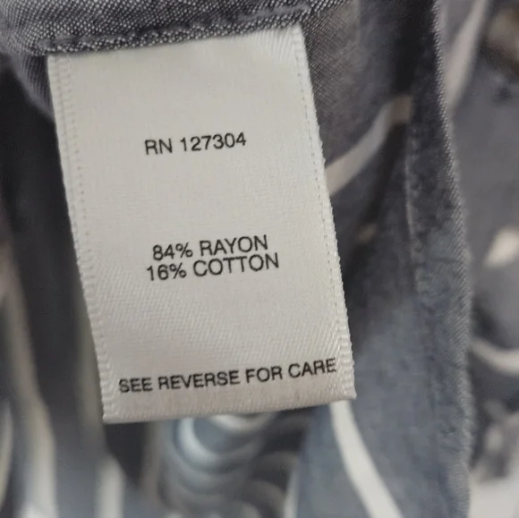 Striped Navy and White Top - Picture 6 of 13